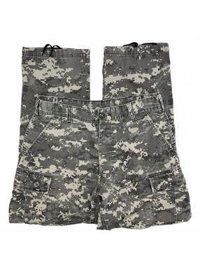 Rothco Pants Mens 29x30 Gray Military Digital Camouflage BDU Army Tactical Cargo